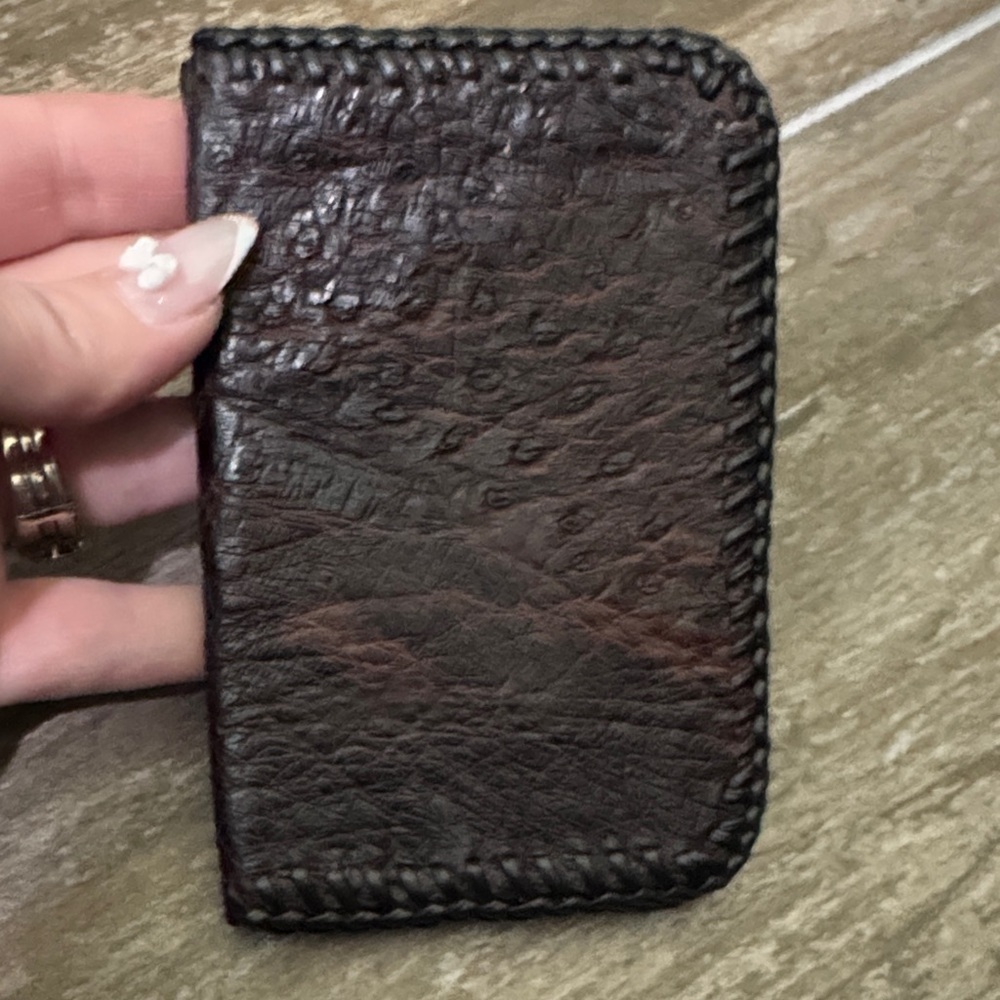Exotic Brown Leather wallet